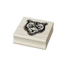 Schwarzer Panther Gummistempel