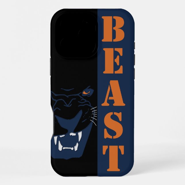 Schwarzer Panther iPhone Hülle (Rückseite)