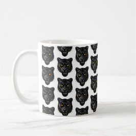 Schwarzer Panther Kaffeetasse