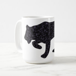 Schwarzer Panther Kaffeetasse