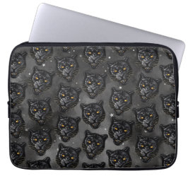 Schwarzer Panther Laptopschutzhülle