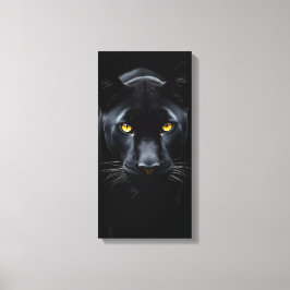 Schwarzer Panther Leinwanddruck