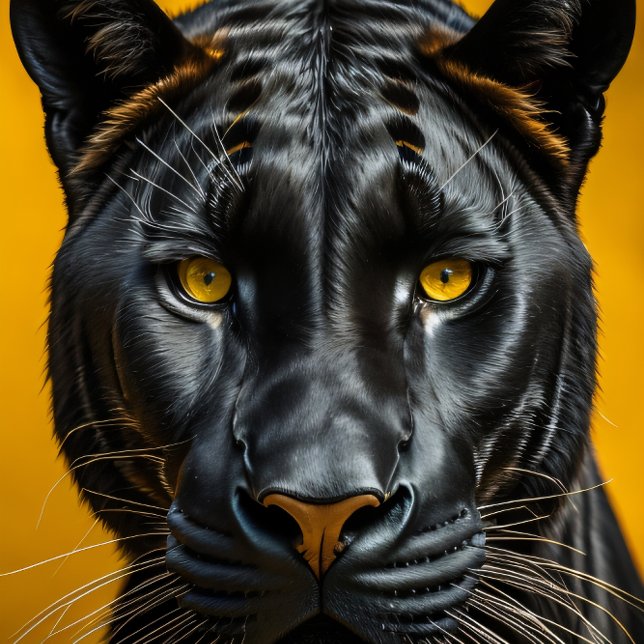 Schwarzer Panther, Love, Einzige Cat Panther Seidenpapier (Von Creator hochgeladen)