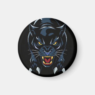 Schwarzer Panther Magnet