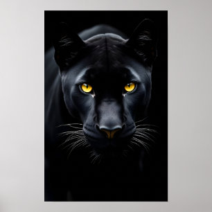 Schwarzer Panther Poster