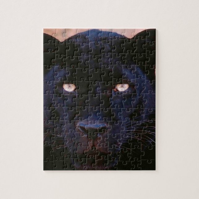 Schwarzer Panther Puzzle (Vertikal)