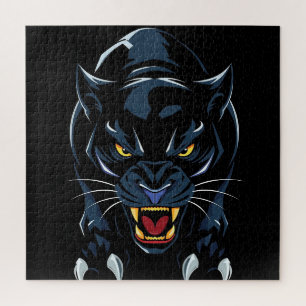 Schwarzer Panther Puzzle