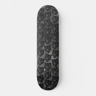 Schwarzer Panther Skateboard