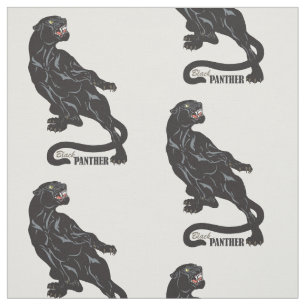 Schwarzer Panther Stoff