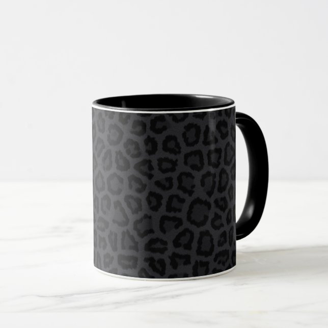 Schwarzer Panther Tasse (VorderseiteRechts)