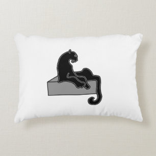 Schwarzer Panther Zierkissen