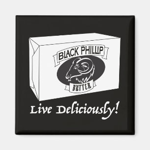 Schwarzer Phillip Butter-Magnet Magnet