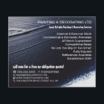 Schwarzer Pinselstrich, Maler und Dekorator Flyer<br><div class="desc">Flyer für die Werbung mit Schwarz-Paint-Stroke,  Maler und Dekorator durch den Business Card Store.</div>