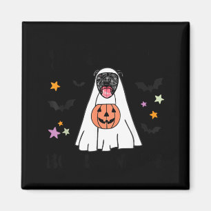 Schwarzer Pitbull Boo Geist Hunde Liebhaber Frohes Magnet