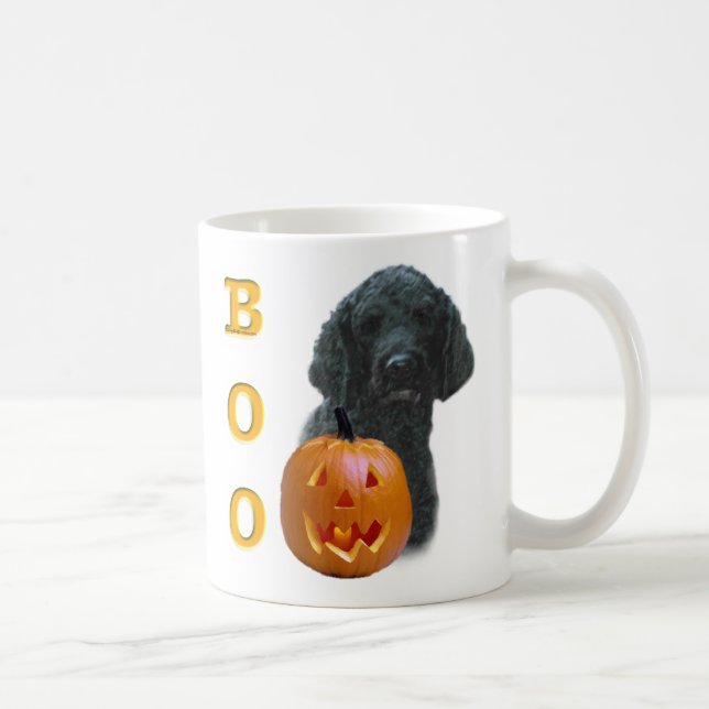 Schwarzer Poodle Boo Tasse (Rechts)
