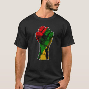 Schwarzer Power Monat Schwarzer Geschichtsmonat Fr T-Shirt