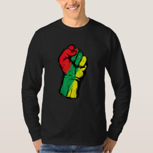 Schwarzer Power Monat Schwarzer Geschichtsmonat Fr T-Shirt