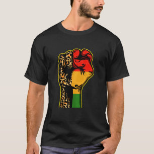 Schwarzer Power Monat Schwarzer Geschichtsmonat Fr T-Shirt