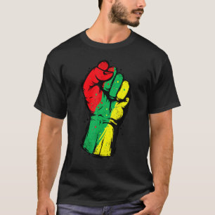 Schwarzer Power Monat Schwarzer Geschichtsmonat Fr T-Shirt