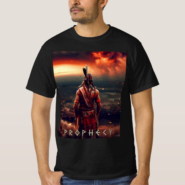 Schwarzer Prophetest-T - Shirt (Vorderseite)