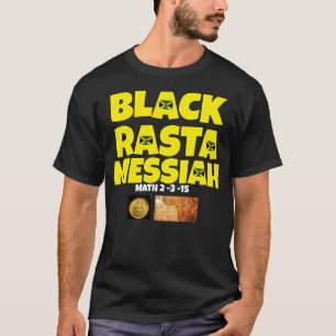 SCHWARZER RASTA-MESSIAS Basic Darkes T-Shirt