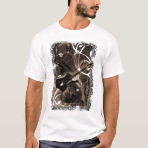 schwarzer Regen T-Shirt