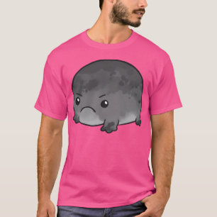 Schwarzer Regenfrosch, Niedlicher Grumpiger Frosch T-Shirt