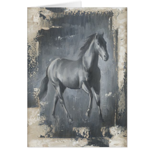 Schwarzer Running Stallion (Vorne)