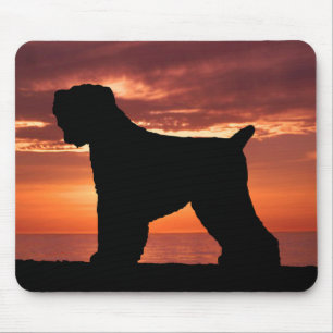 Schwarzer Russe Terrier Mousepad