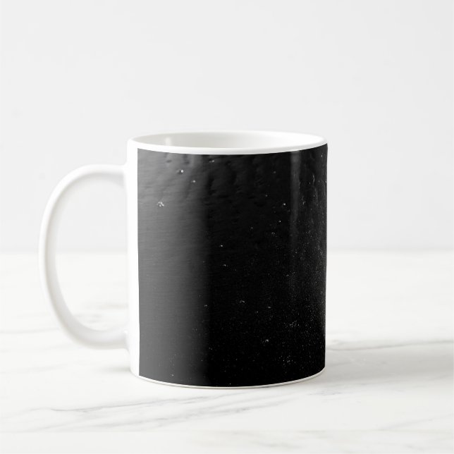 Schwarzer Sand Kaffeetasse (Links)