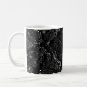 Schwarzer Sand Kaffeetasse
