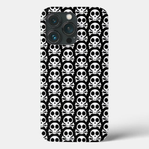 schwarzer Schädel Case-Mate iPhone Hülle