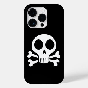 schwarzer Schädel Case-Mate iPhone 14 Pro Hülle