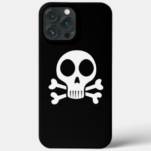 schwarzer Schädel Case-Mate iPhone Hülle