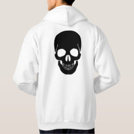 Schwarzer Schädel  Hoodie