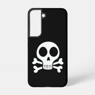 schwarzer Schädel Samsung Galaxy Hülle
