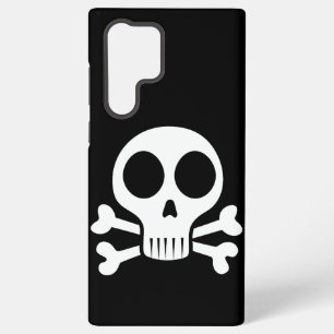 schwarzer Schädel Samsung Galaxy Hülle