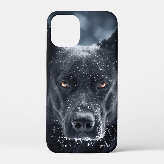 Schwarzer Schäfer Case-Mate iPhone Hülle (Rückseite)