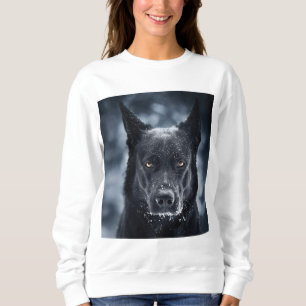 Schwarzer Schäfer Sweatshirt