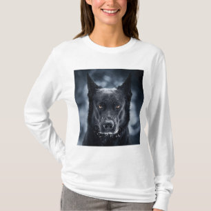 Schwarzer Schäfer T-Shirt
