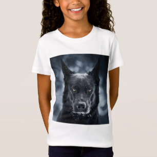 Schwarzer Schäfer T-Shirt