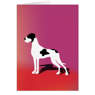 Schwarzer Schecke Deutsche Dogge