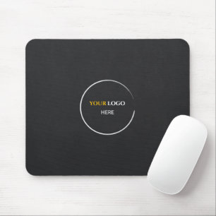 Schwarzer Schiefer Mousepad