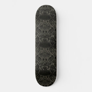 Schwarzer Schlangendruck Skateboard