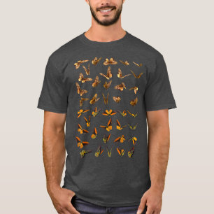 Schwarzer Schmetterling Cotattcore Aesthetic Fairy T-Shirt