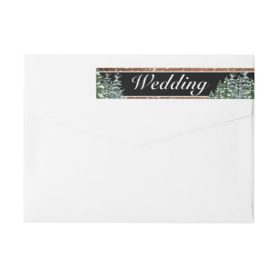 Schwarzer Schneewald & Forstkiefer Hochzeit