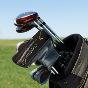 schwarzer Schütze Golf Headcover