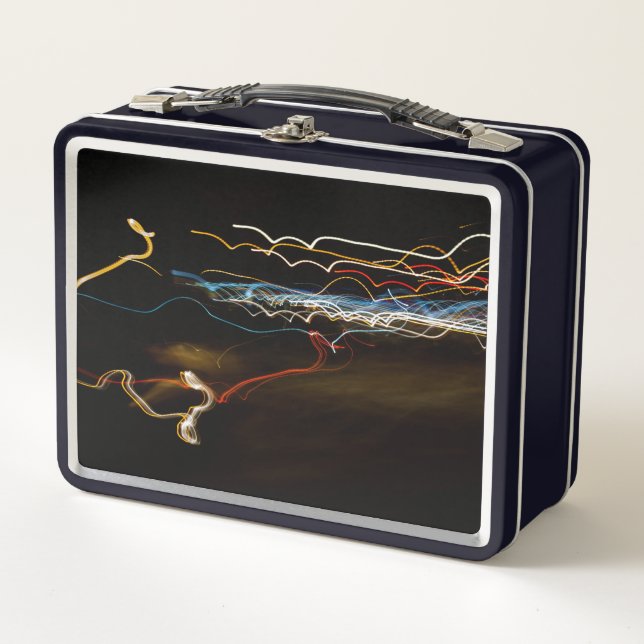 Schwarzer Schütze Metall Brotdose (Vorderseite)