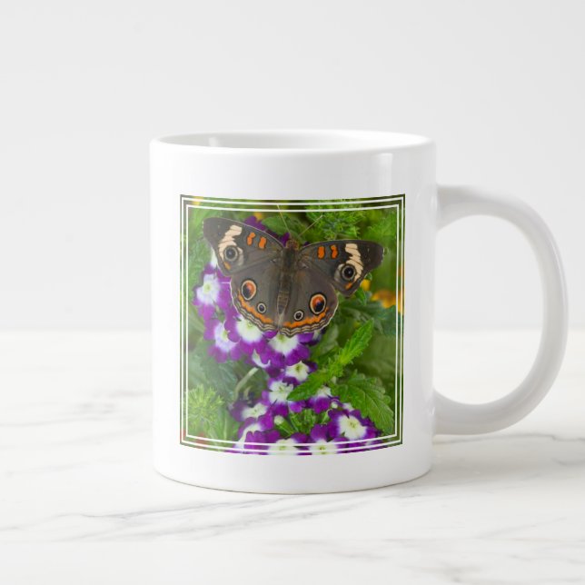 Schwarzer Schwalbenschwanz Jumbo-Tasse (Rechts)