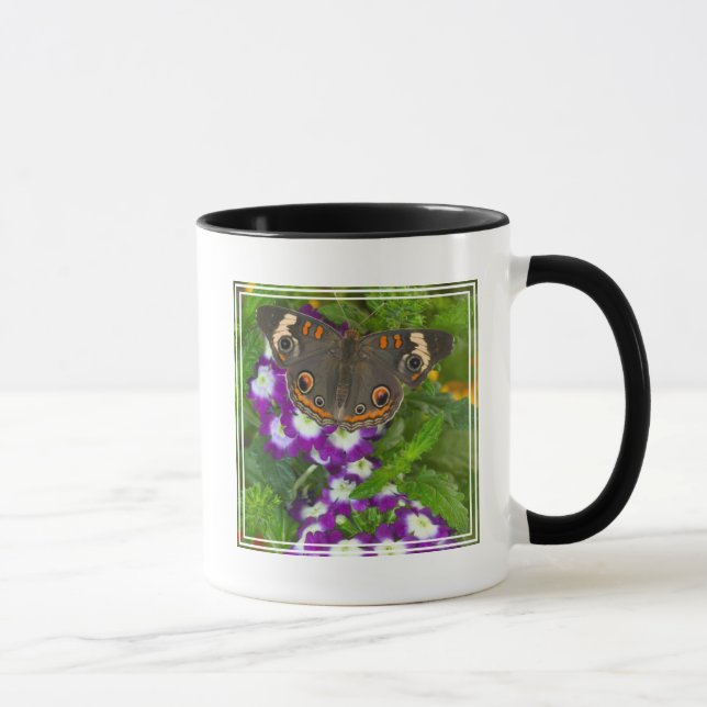 Schwarzer Schwalbenschwanz Tasse (Rechts)